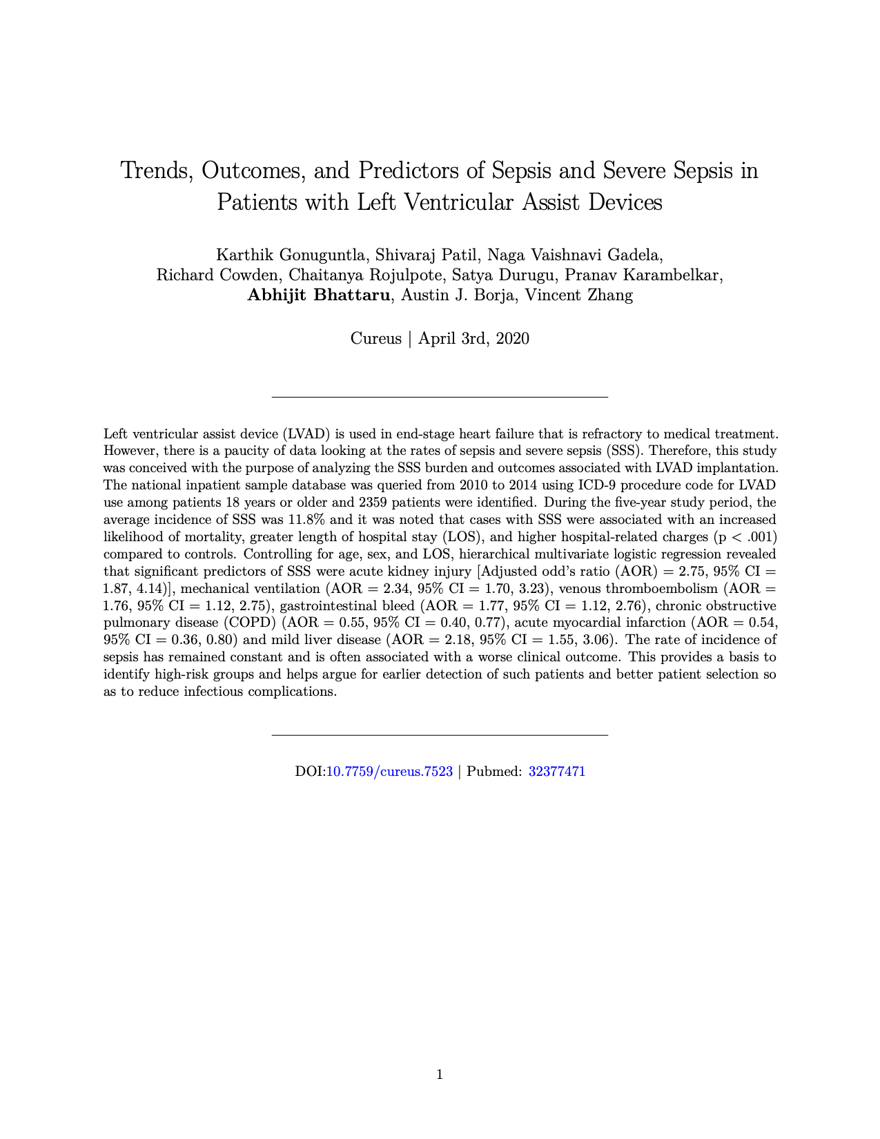 LVADSepsis